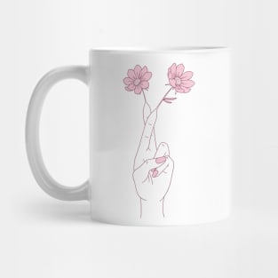 Fingers Crossed Mug